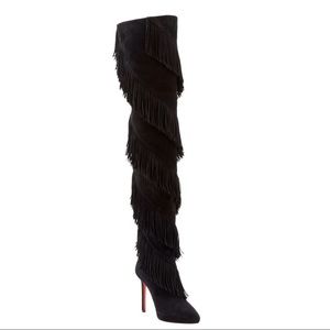 Bolcheva Fringe Red Sole Boots